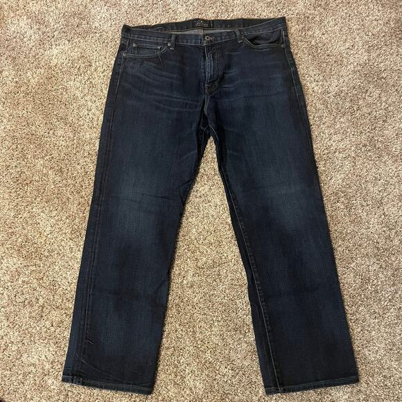 Lucky Brand Jeans 361 Vintage Straight Dark Wash Blue Denim Mens 40 x 32 - Picture 1 of 6